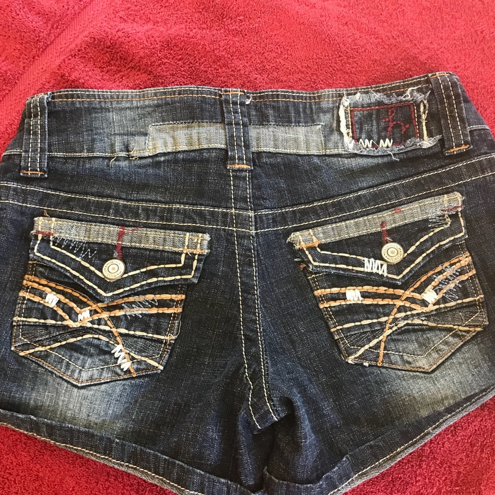 Ladies Hydralic denim short ,  size 3/4